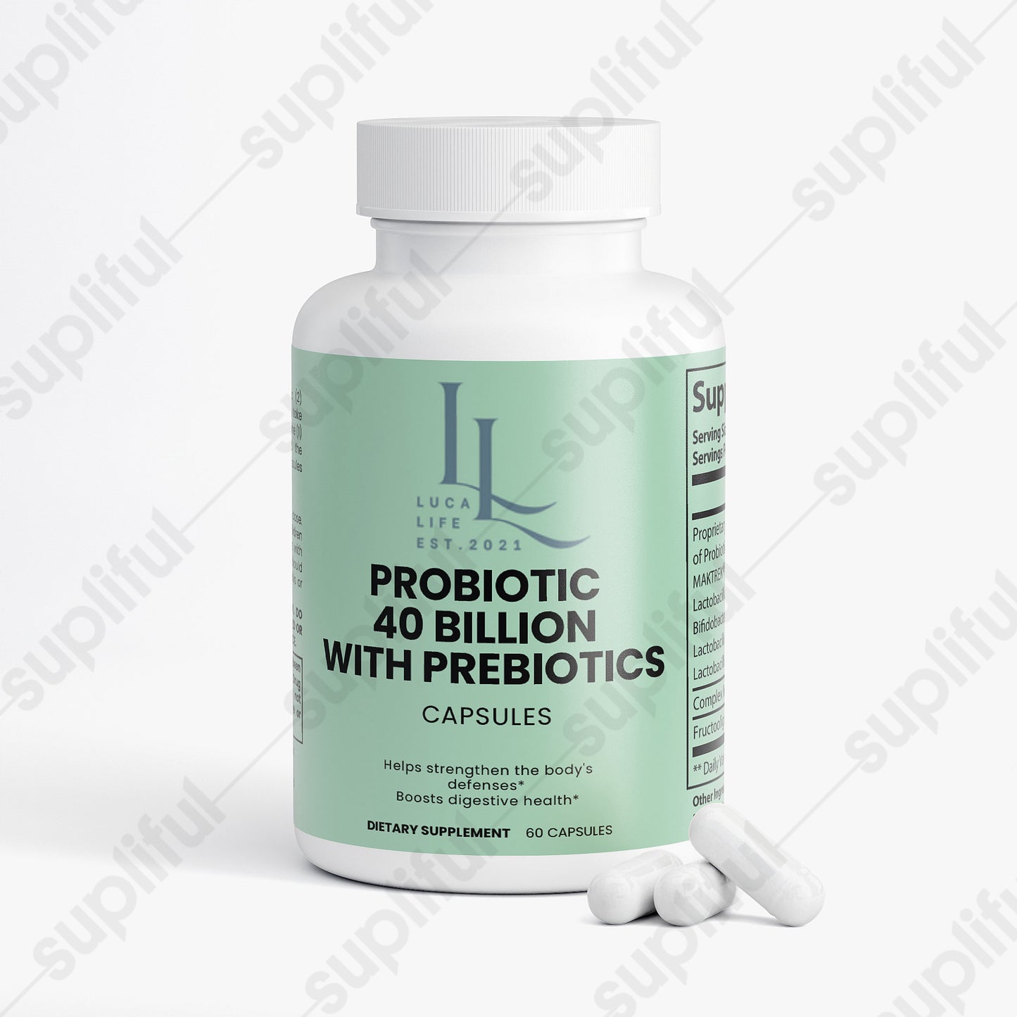Probiotic 40 Billion with Prebiotics
